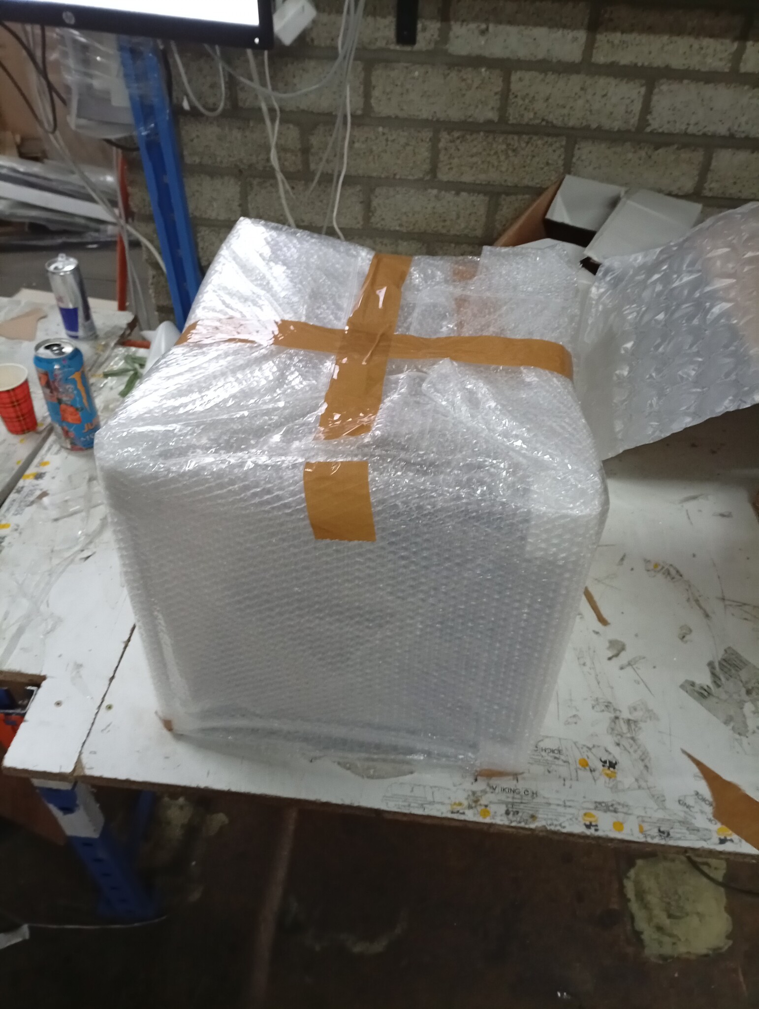 vidaXL Vitrine Acryl Transparant 40x36x35 cm - 76% Korting