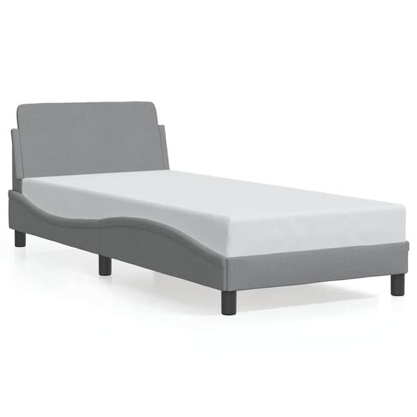 vidaXL Bedframe Lichtgrijs 80x200 cm - Nu 37% Korting!