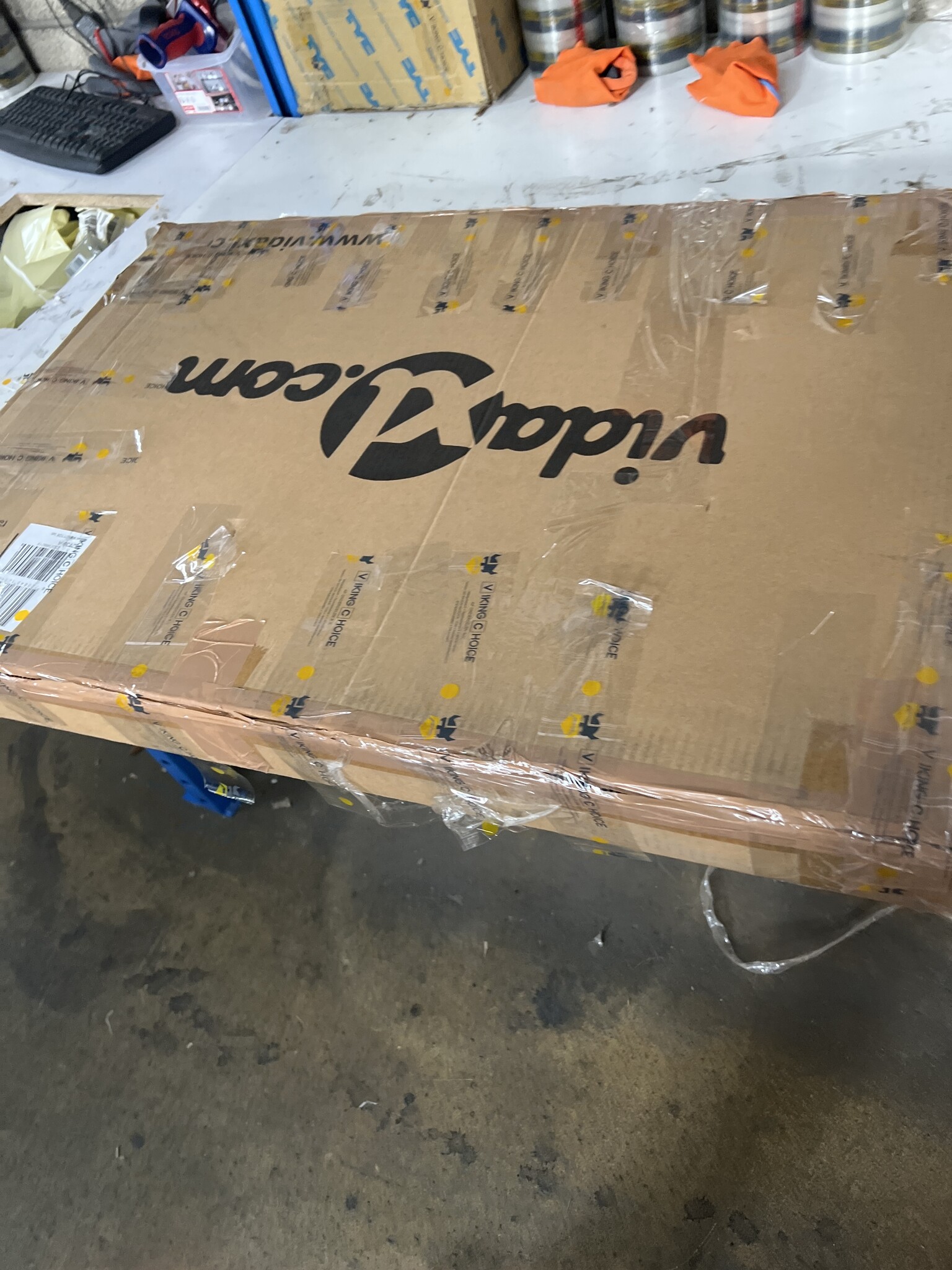 VidaXL Tuintafel 110x80 cm Staal Antraciet - 60% Korting!