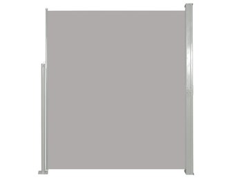 vidaXL Uittrekbaar Windscherm 140x300cm Grijs - 53% Korting!