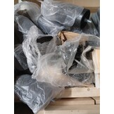 vidaXL Bedframe 140x200cm Donkergrijs Fluweel - 60% Korting