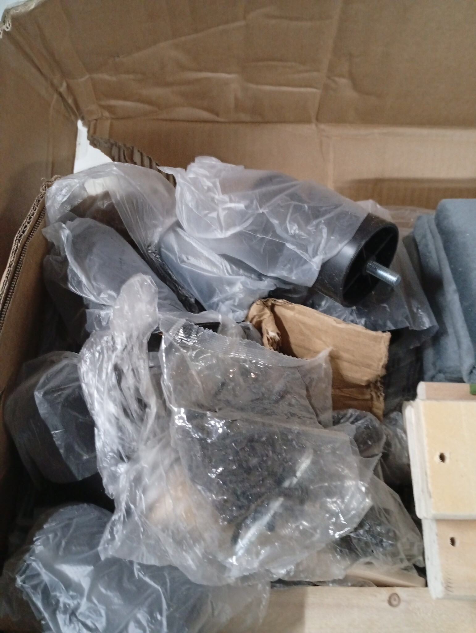 vidaXL Bedframe 140x200cm Donkergrijs Fluweel - 60% Korting