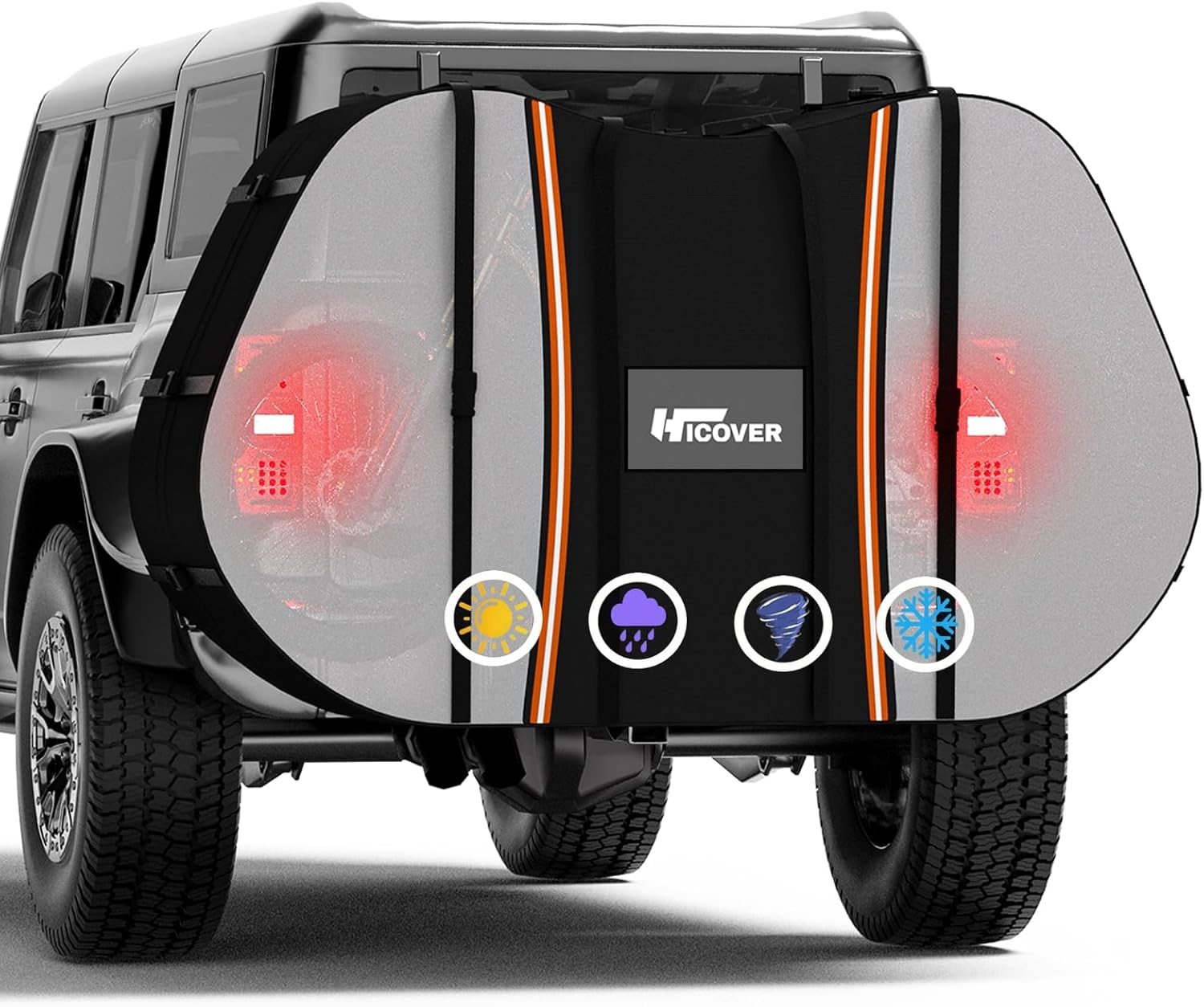 Hicover Fietsendragerhoes voor 2 Fietsen | Waterdicht & UV-bestendig | 30% Korting