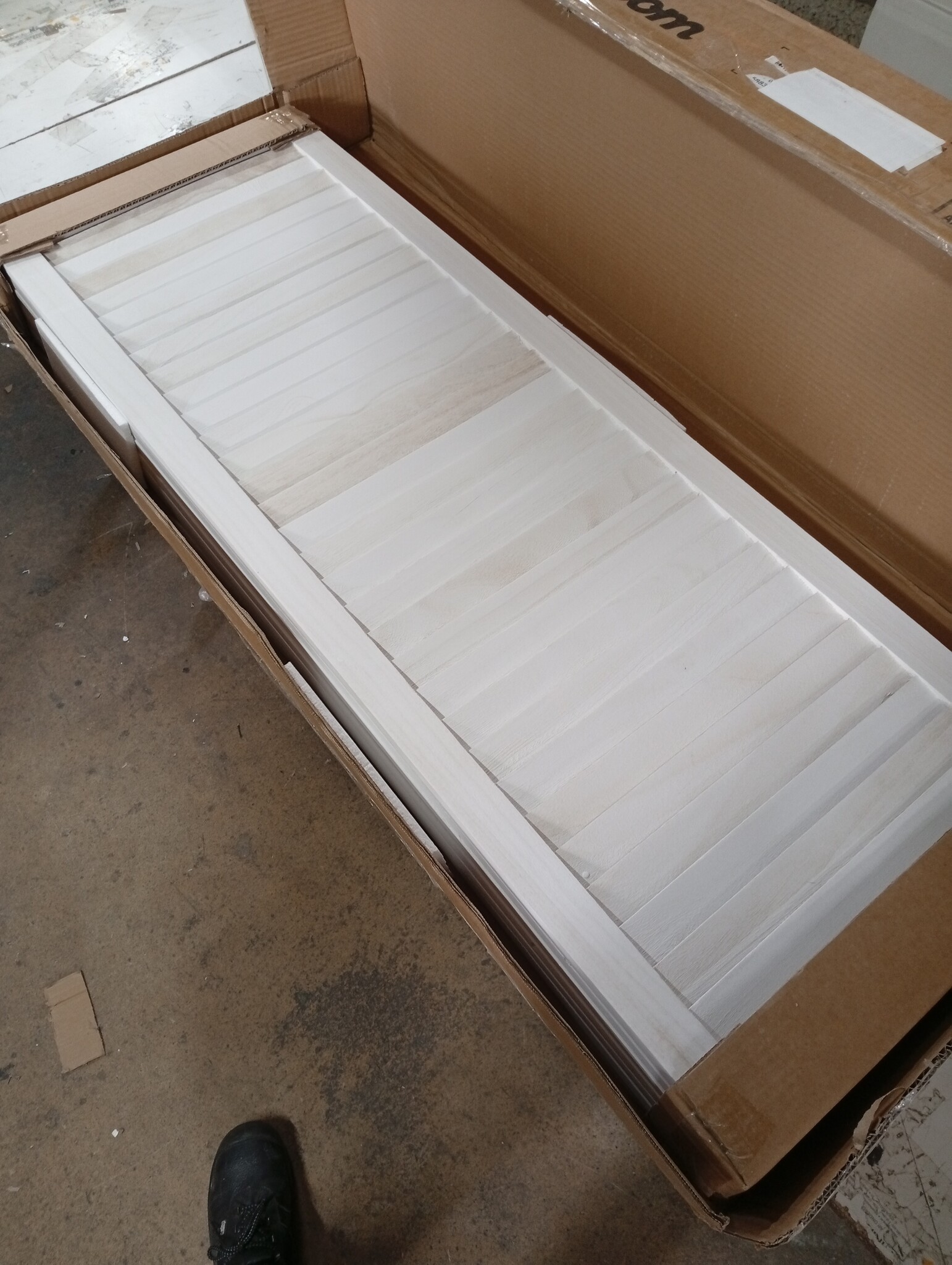 vidaXL Kamerscherm met 3 panelen massief paulowniahout wit