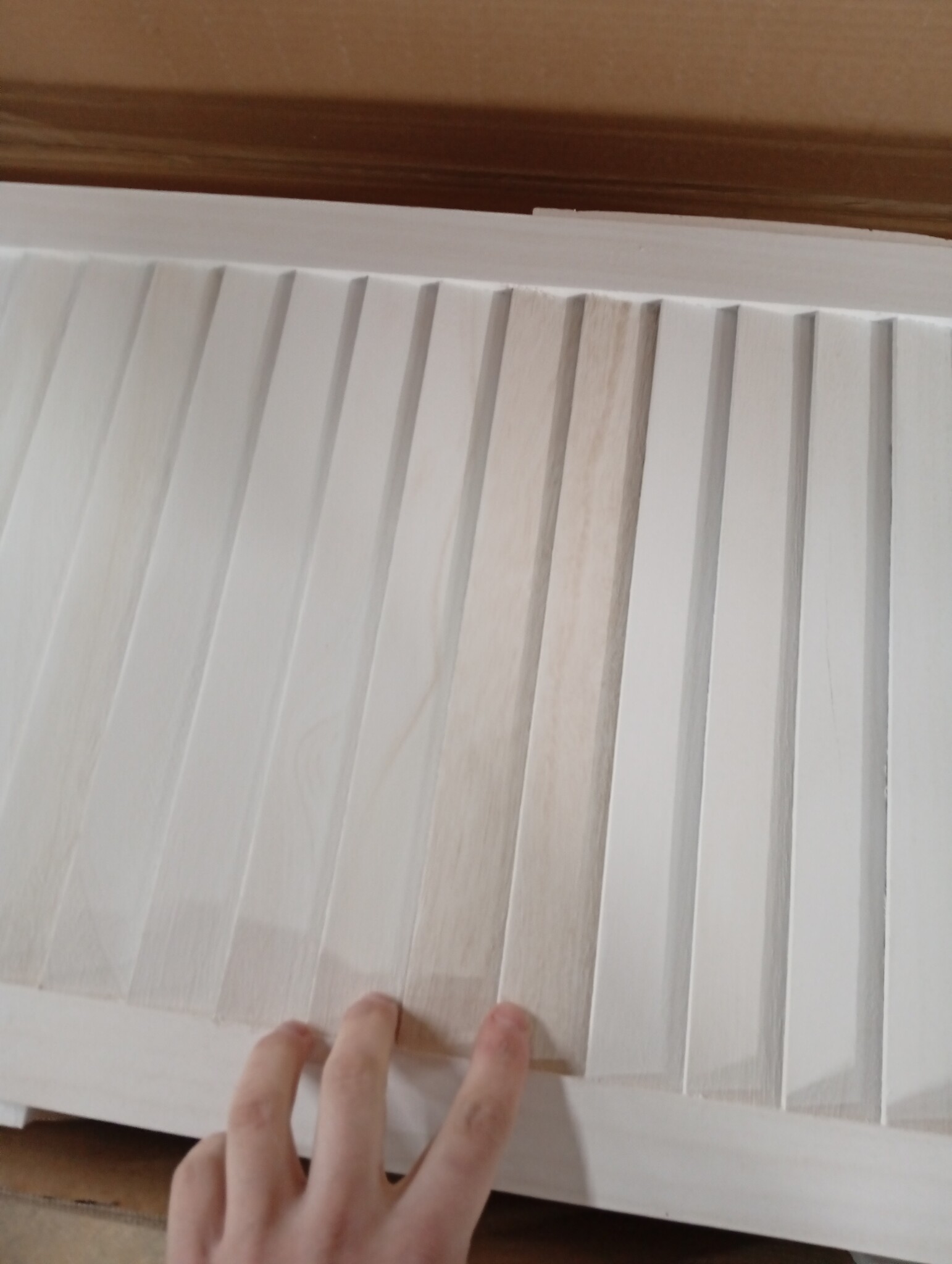 vidaXL Kamerscherm met 3 panelen massief paulowniahout wit