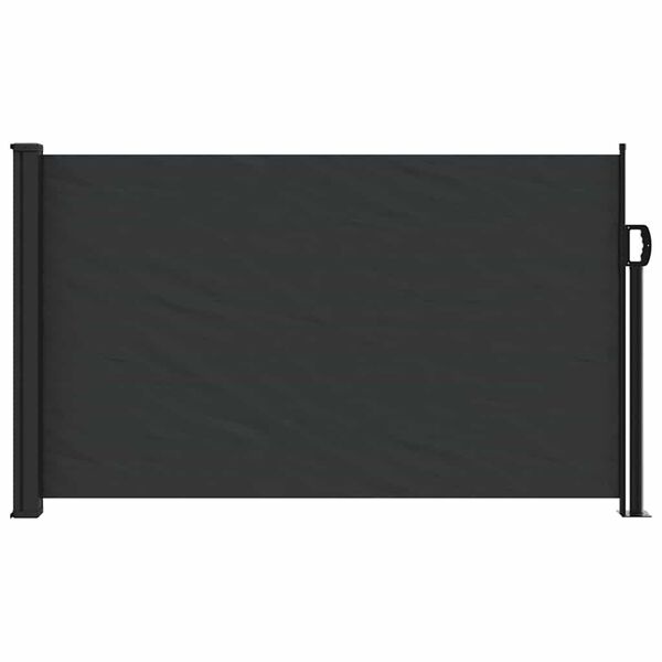 vidaXL Uittrekbaar Windscherm 117x300 cm Zwart - 60% Korting!