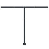 vidaXL Luifelpaalset 300x245 cm ijzer antracietkleurig