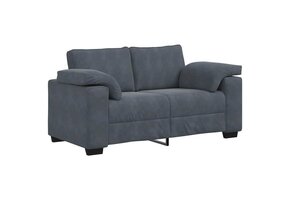 vidaXL Loveseat Bank 120cm Donkergrijs - 60% Korting!