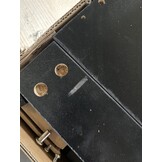 vidaXL Wastafelkast 58x33x60 cm bewerkt hout zwart