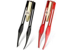 2x LED Pincet | Roestvrij Staal | 30% Korting
