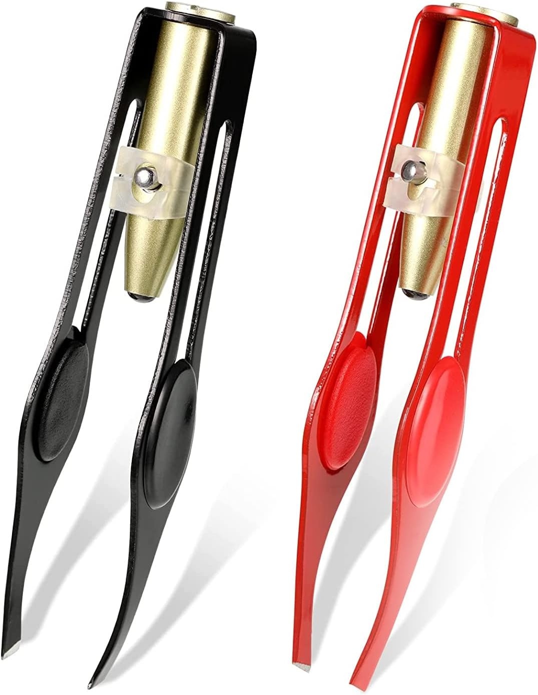 2x LED Pincet | Roestvrij Staal | 30% Korting