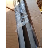 vidaXL Hoofdborden 2 st 72x5x78/88 cm fluweel lichtgrijs