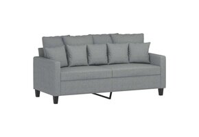 vidaXL Tweezitsbank 140cm Lichtgrijs - 47% Korting!