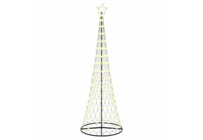 vidaXL LED Kerstboom Warmwit 302.5 cm - 42% Korting