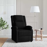 vidaXL Fauteuil verstelbaar stof lichtgrijs - Nu 47% korting!