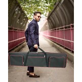 Ruibo 88 Key Keyboard Gigbag Case for Electric Piano with 10MM Cotton Padded, Waterproof 600D Oxford Gig Bag 137.2 x 33 x 17cm, Red, classic