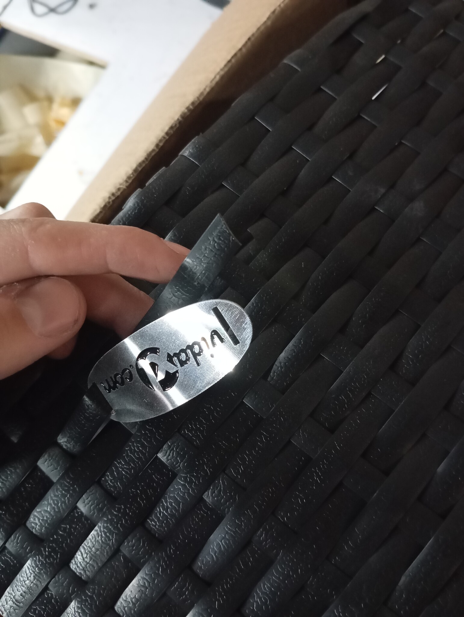 vidaXL Loungeset Poly Rattan Zwart - 55% Korting