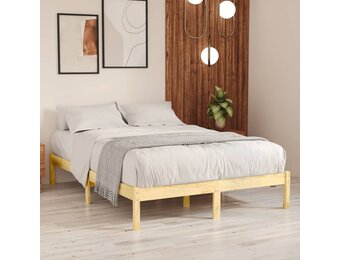 vidaXL Bedframe massief grenenhout 200x200 cm