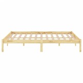vidaXL Bedframe massief grenenhout 200x200 cm
