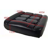 perfk Tractorstoel, PU-leer, universele vorkheftruck stoel, zacht, ademend, concaaf, convex