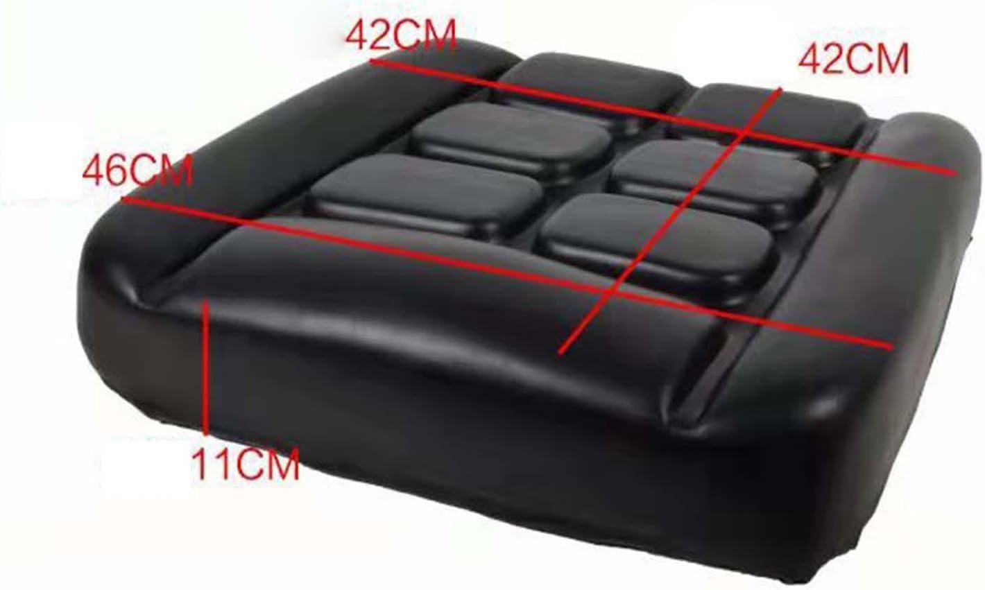 perfk Tractorstoel, PU-leer, universele vorkheftruck stoel, zacht, ademend, concaaf, convex