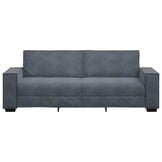 vidaXL 3-zitsbank 180cm Donkergrijs Fluweel | -41% Korting