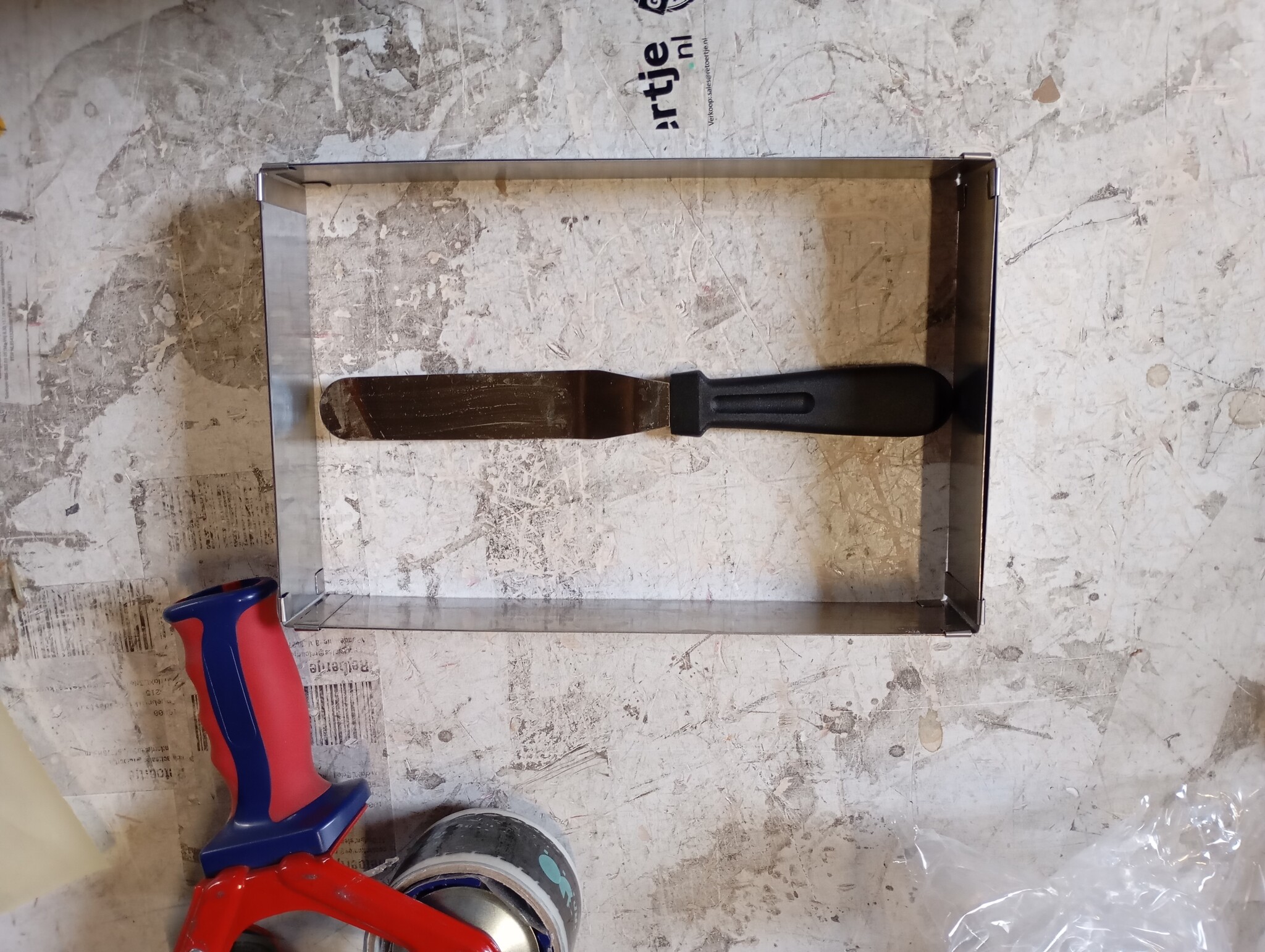 Verstelbaar RVS Bakframe - Rechthoekig - 60% Korting