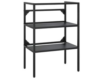 vidaXL Wastafelframe Zwart - 37% Korting!