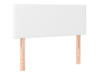 vidaXL Hoofdbord Kunstleer Wit - 60% Korting!