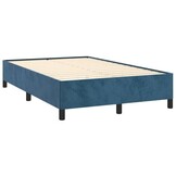 VidaXL Fluweel Bedframe Donkerblauw 120x190 cm - 37% Korting!