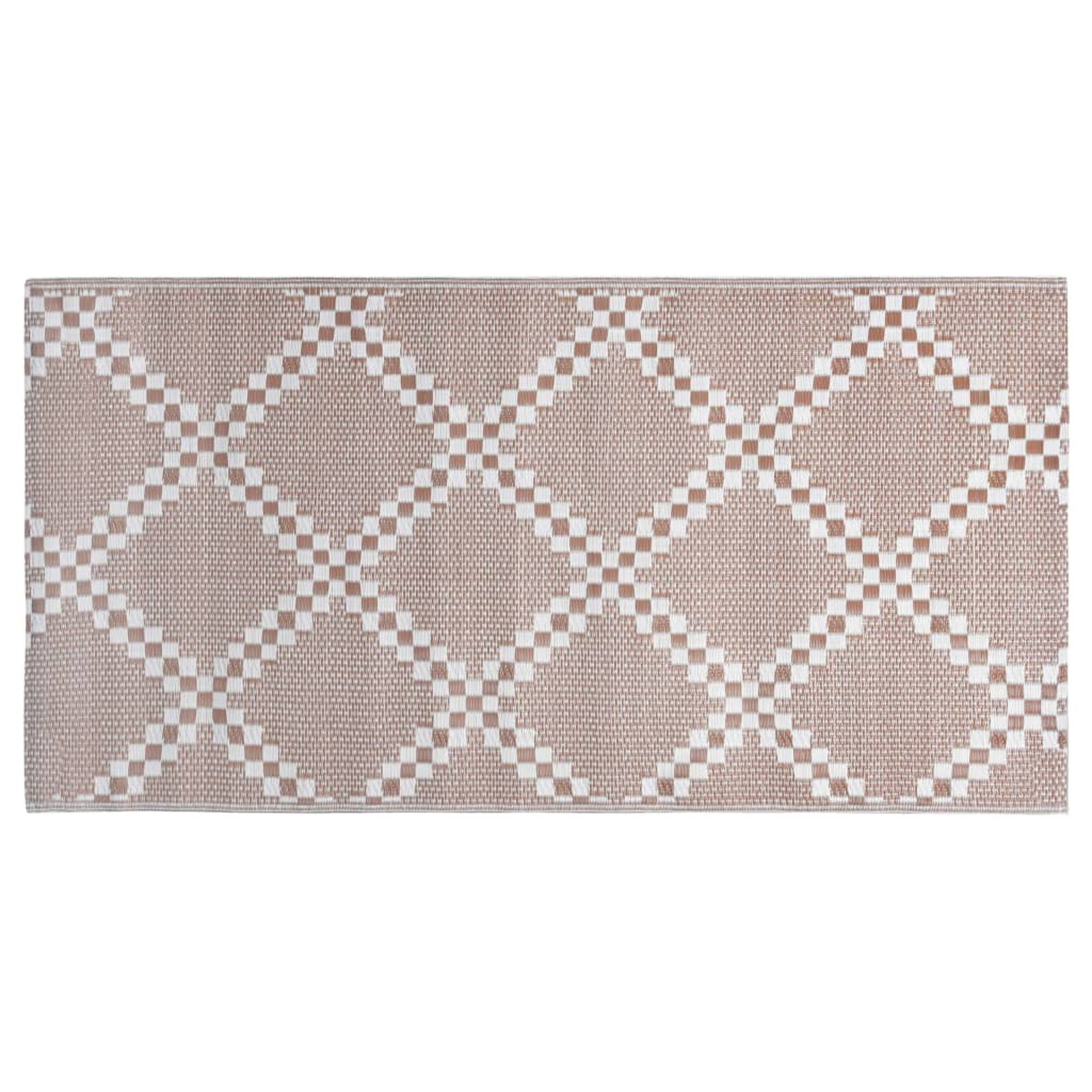 vidaXL Buitenkleed ARAKIL 190x290 cm - Bruin | 30% Korting