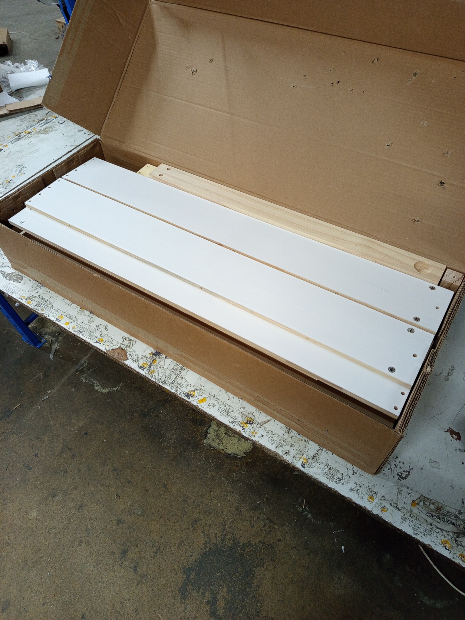 vidaXL Bedframe Massief Hout Wit 160x200 cm - 68% Korting!