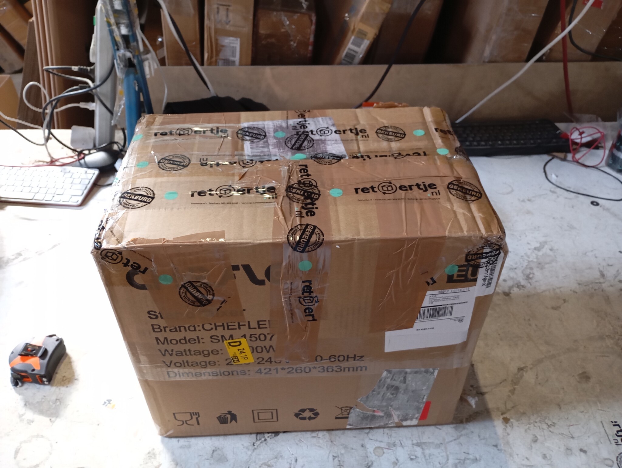 CHeflee Keukenmachine 2000W - 7.2L Kom - 55% Korting!