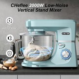 CHeflee Keukenmachine 2000W - 7.2L Kom - 55% Korting!