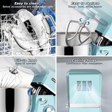 CHeflee Keukenmachine 2000W - 7.2L Kom - 55% Korting!