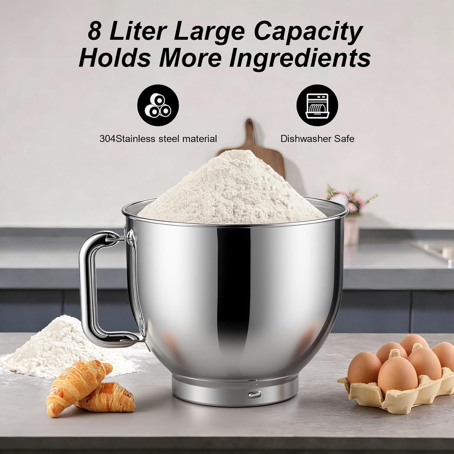 CHeflee Keukenmachine 2000W - 7.2L Kom - 55% Korting!