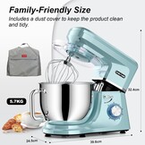 CHeflee Keukenmachine 2000W - 7.2L Kom - 55% Korting!