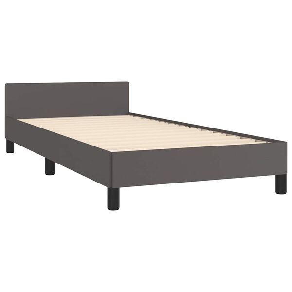 vidaXL Bedframe Grijs 80x200 cm - 42% Korting!