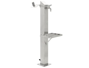 vidaXL Tuinwaterkolom RVS 95cm Vierkant | Nu 37% Korting