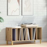 VidaXL Platenkast 100x38x48 cm Artisanaal Eikenhout - 35% Korting