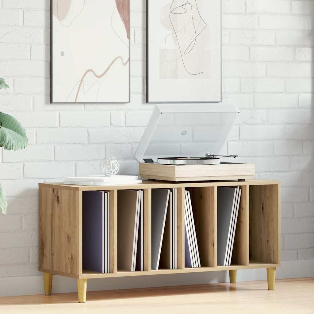 VidaXL Platenkast 100x38x48 cm Artisanaal Eikenhout - 35% Korting