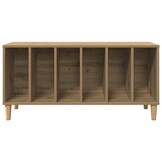 VidaXL Platenkast 100x38x48 cm Artisanaal Eikenhout - 35% Korting