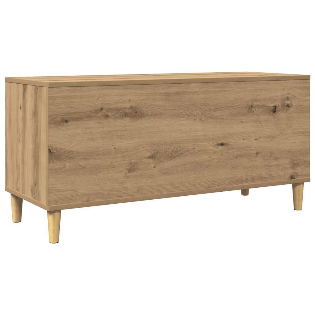 VidaXL Platenkast 100x38x48 cm Artisanaal Eikenhout - 35% Korting
