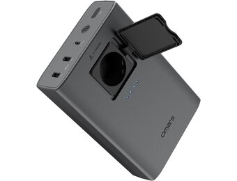 Omars Powerbank 24000mAh met AC Steckdose - 30% Korting!