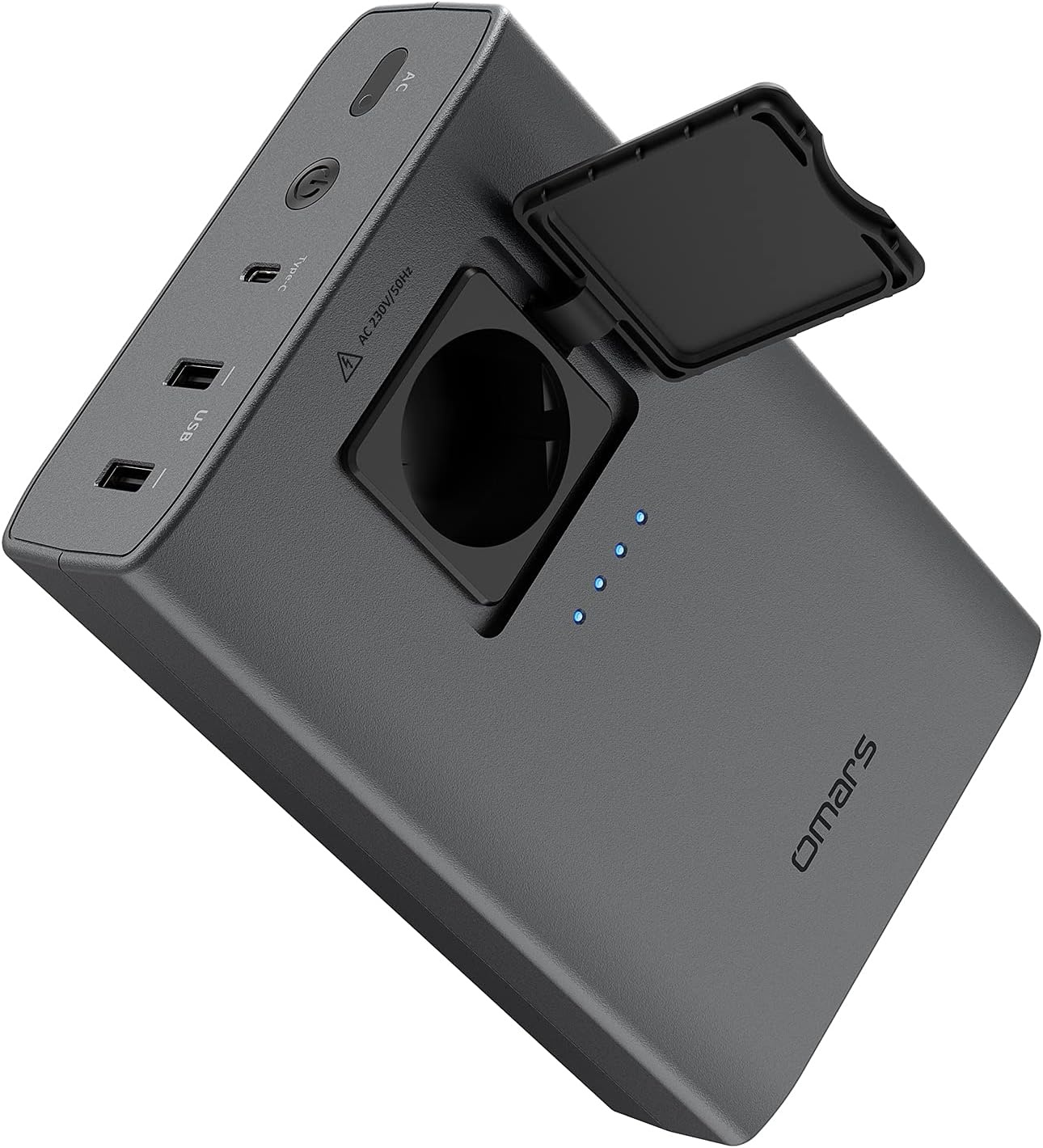 Omars Powerbank 24000mAh met AC Steckdose - 30% Korting!