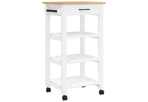 vidaXL Keukentrolley MONZA 48x40x90 cm - 35% Korting