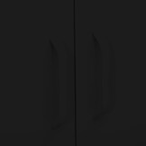 vidaXL Opbergkast Staal Zwart - 80x35x101,5 cm - 35% Korting!