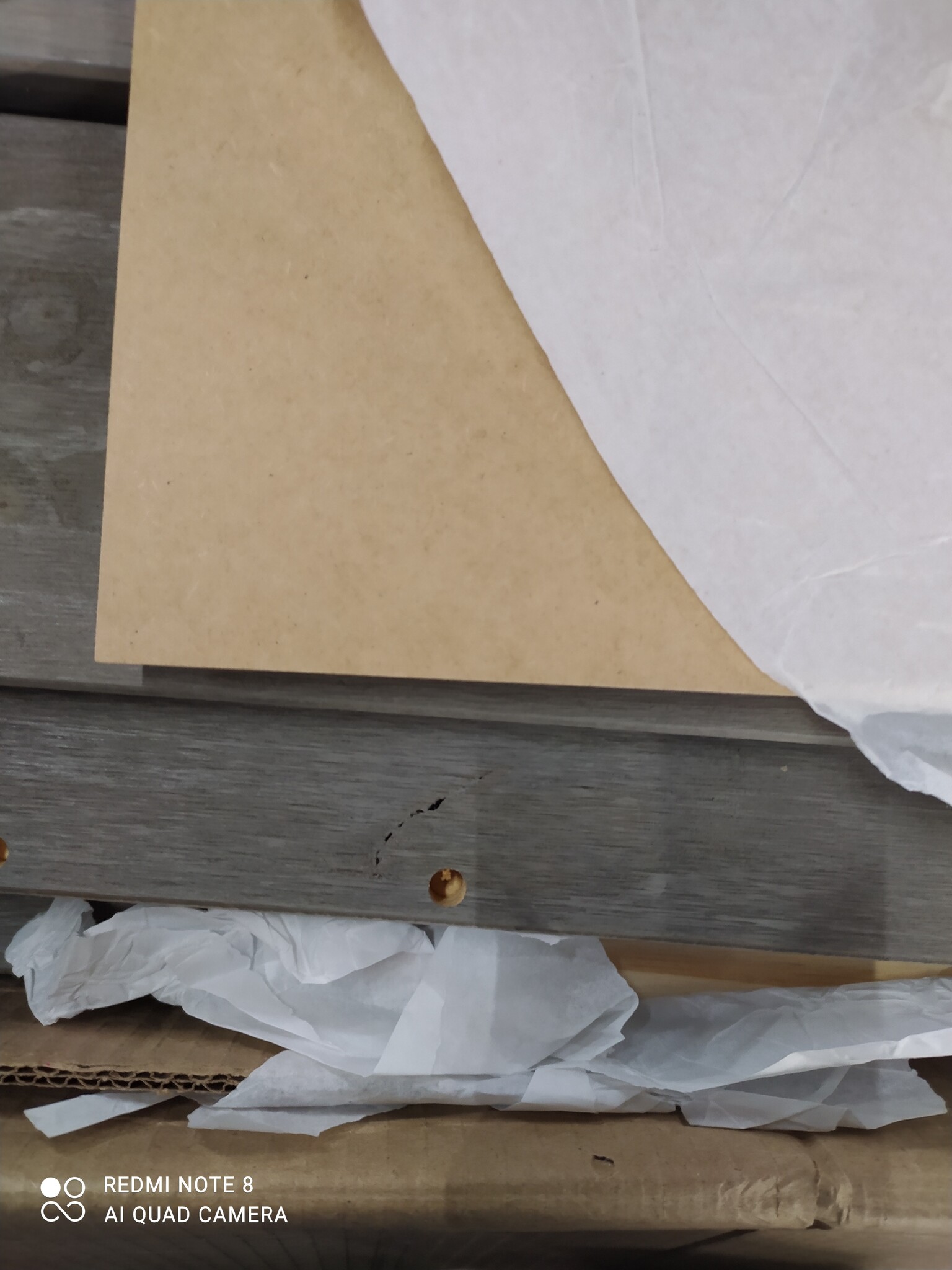 vidaXL Bureau HAMAR 113x50x75 cm Grenenhout - 60% Korting!