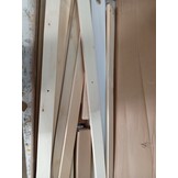 vidaXL Bedframe extra lang zonder matras grenenhout wit 200x220 cm