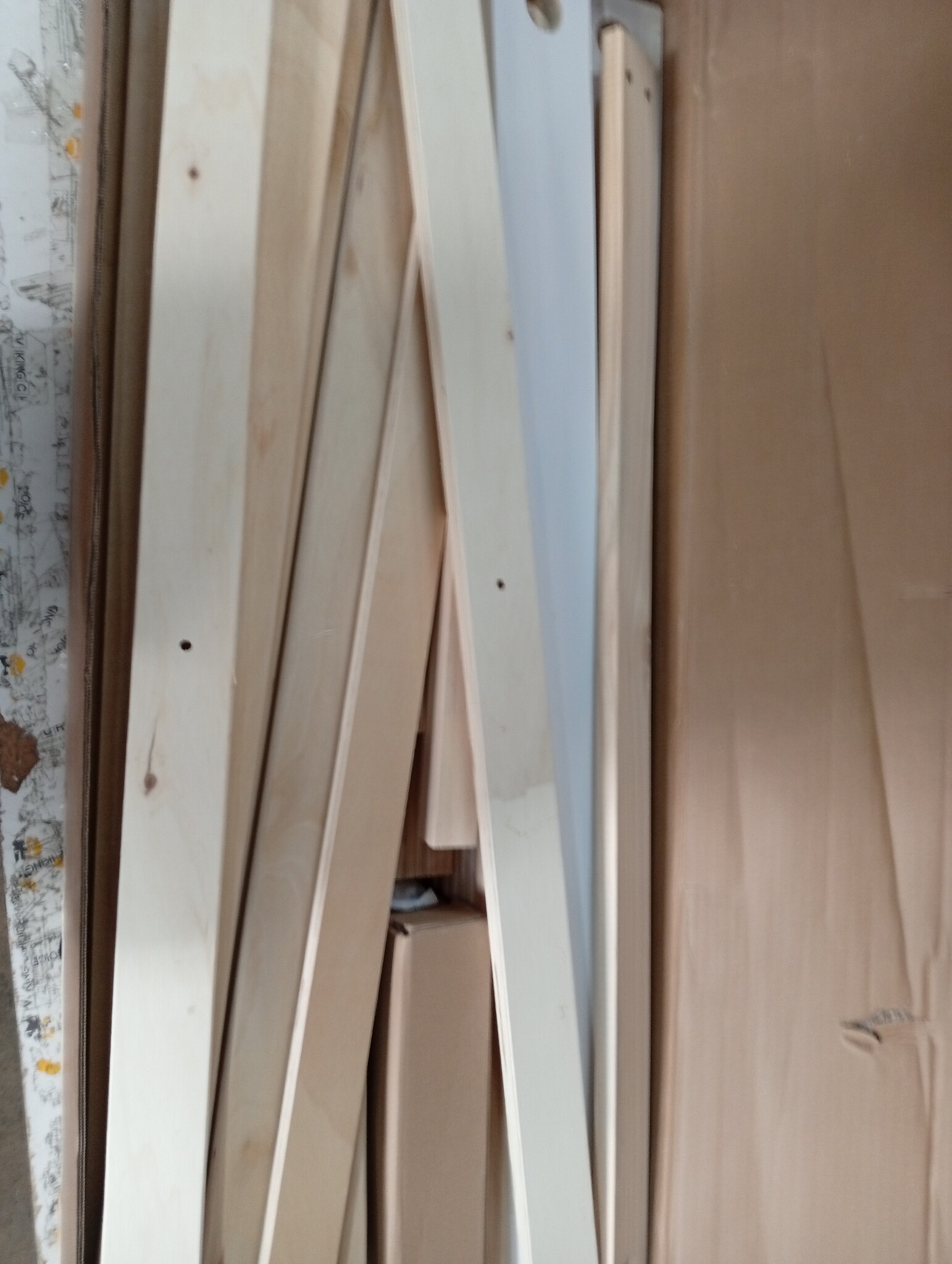 vidaXL Bedframe extra lang zonder matras grenenhout wit 200x220 cm